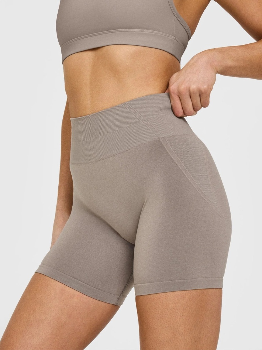 Oner Active EffortlessLift Seamless Shorts Minky Brown